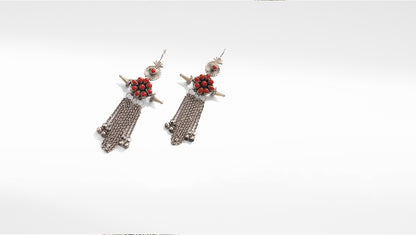 Sangeeta Boochra Silver Earrings