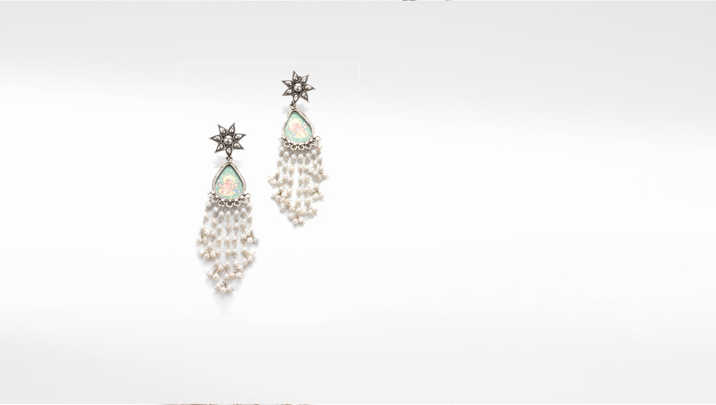 Sangeeta Boochra Silver Earrings