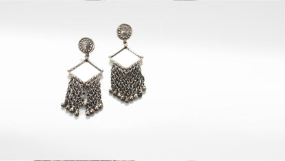 Sangeeta Boochra Silver Earrings