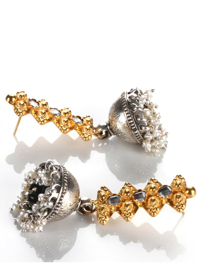 Sangeeta Boochra Silver Earrings-Earrings-Sangeeta Boochra