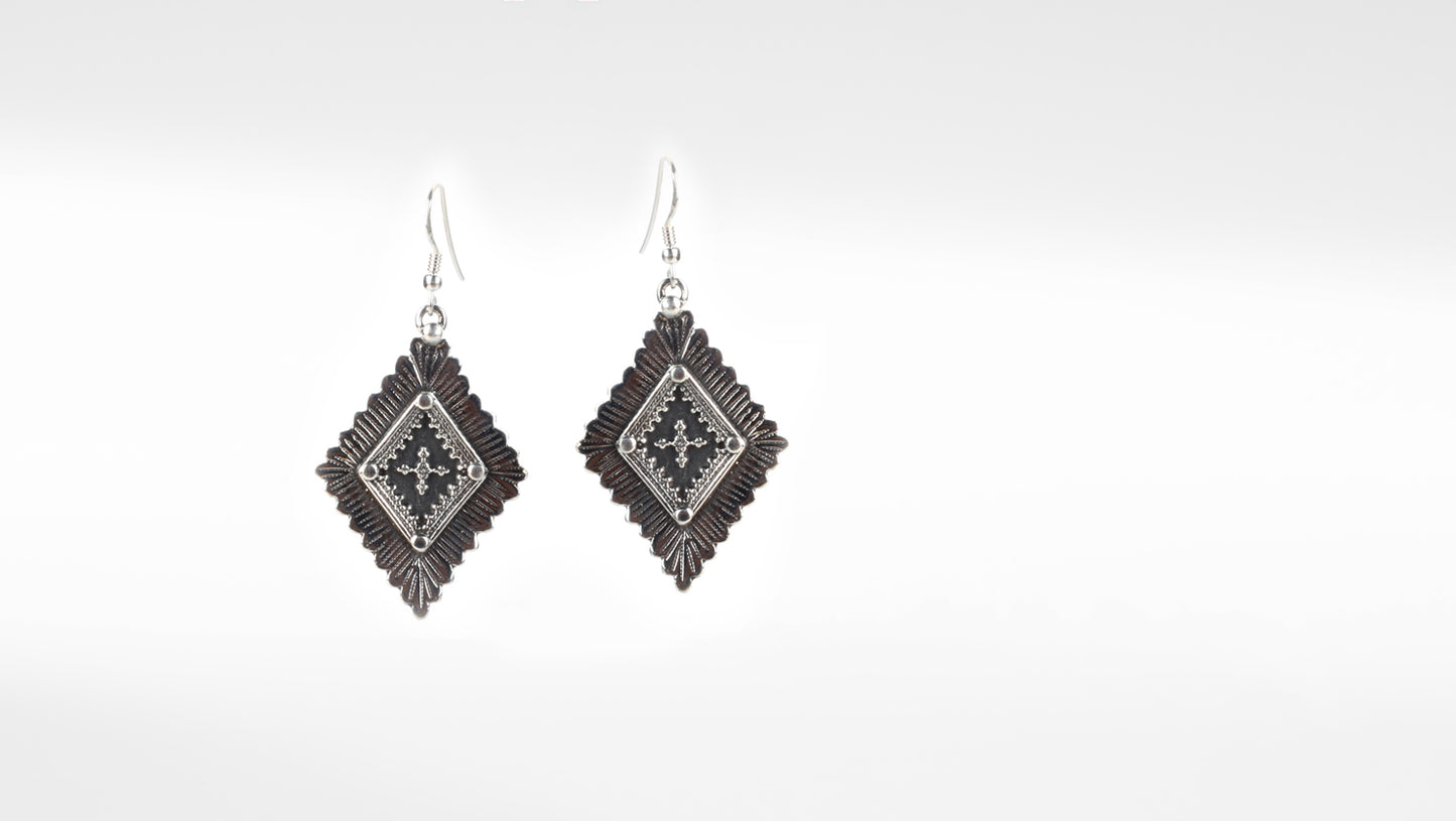 Sangeeta Boochra Silver Earrings