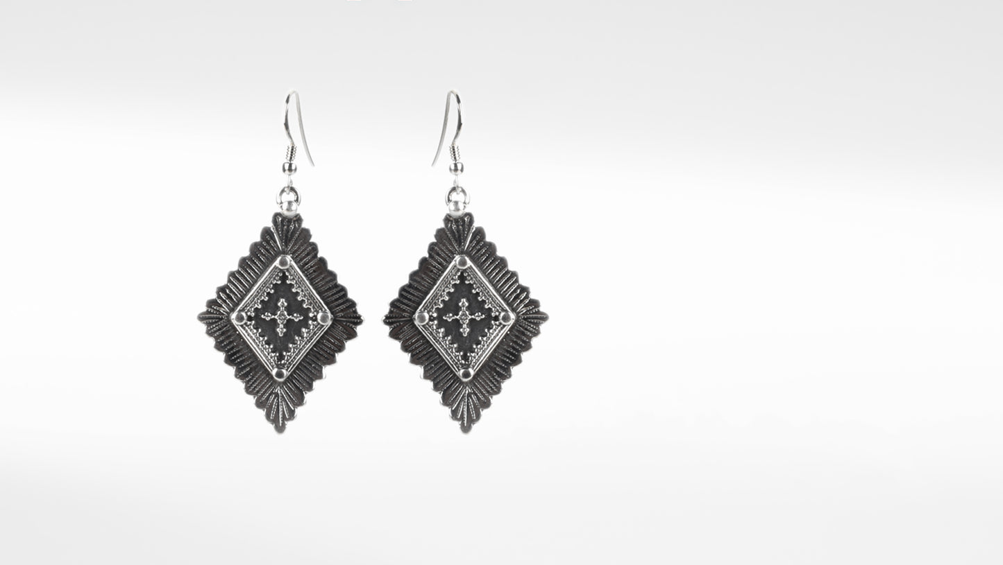 Sangeeta Boochra Silver Earrings