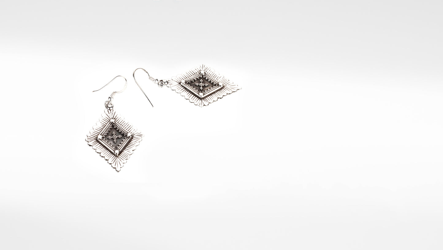 Sangeeta Boochra Silver Earrings