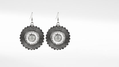 Sangeeta Boochra Silver Earrings