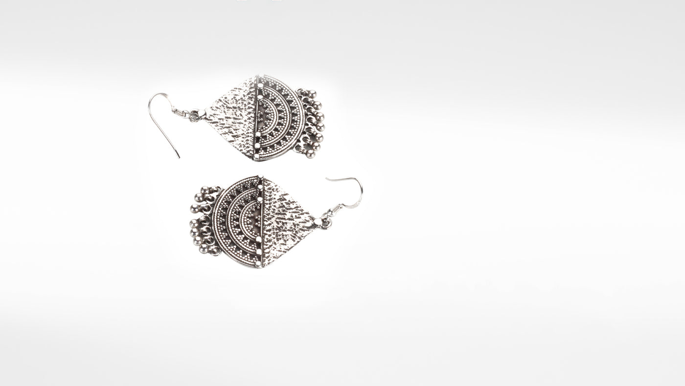 Sangeeta Boochra Silver Earrings