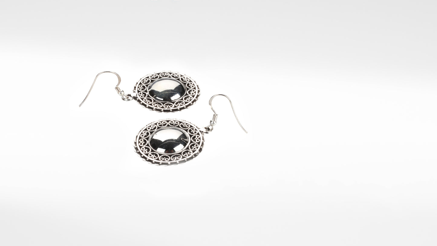 Sangeeta Boochra Silver Earrings