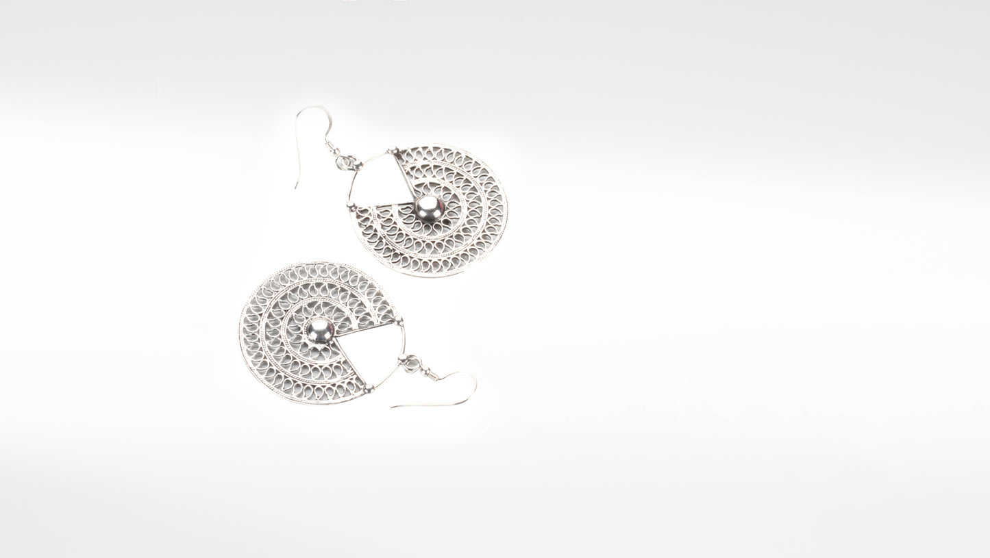 Sangeeta Boochra Silver Earrings