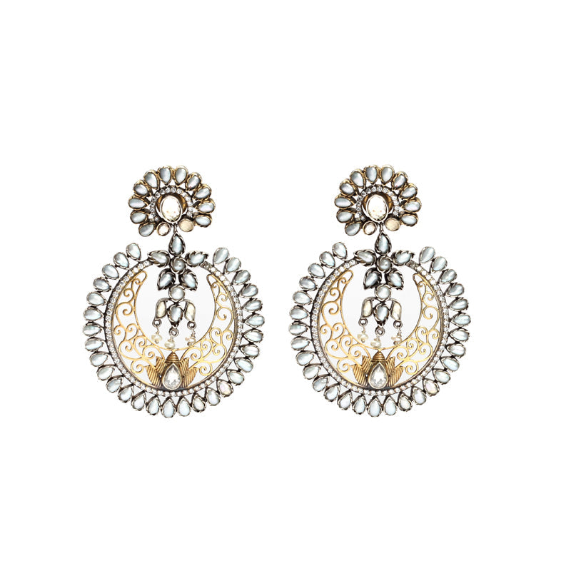 Sangeeta Boochra Silver Earrings-Earrings-Sangeeta Boochra