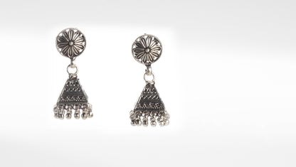 Sangeeta Boochra Silver Earrings