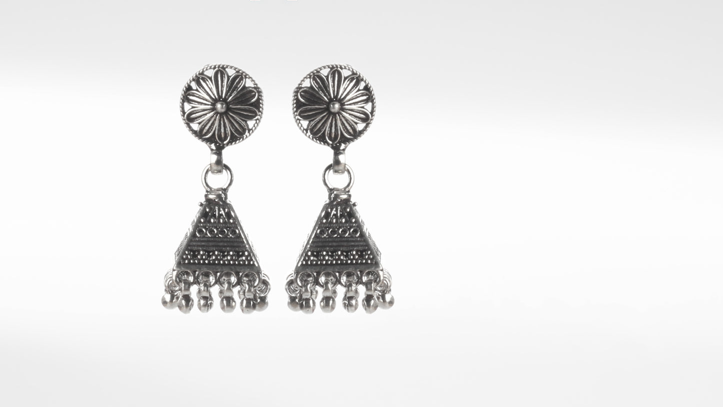 Sangeeta Boochra Silver Earrings