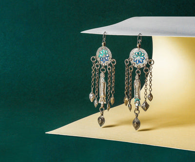 Sangeeta Boochra Silver Earrings-Earrings-Sangeeta Boochra