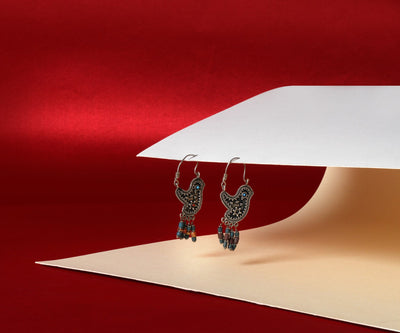 Sangeeta Boochra Silver Earrings-Earrings-Sangeeta Boochra