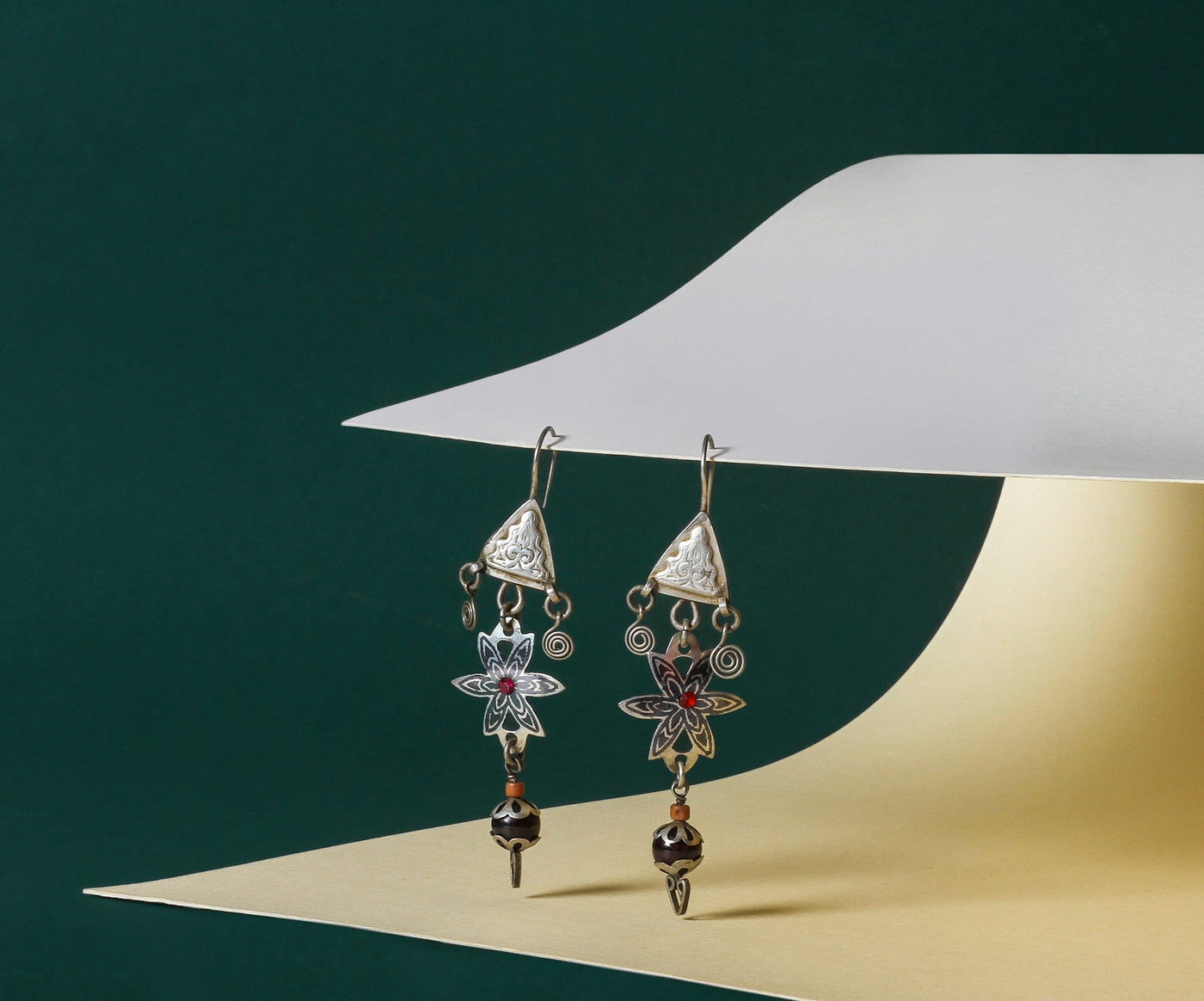 Sangeeta Boochra Silver Earrings-Earrings-Sangeeta Boochra