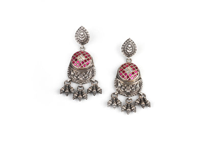 Sangeeta Boochra Silver Earrings-Earrings-Sangeeta Boochra