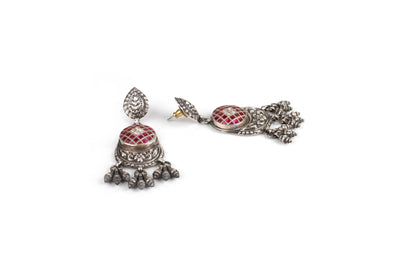 Sangeeta Boochra Silver Earrings-Earrings-Sangeeta Boochra