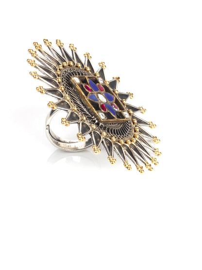 Sangeeta Boochra Silver Ring-Ring-Sangeeta Boochra