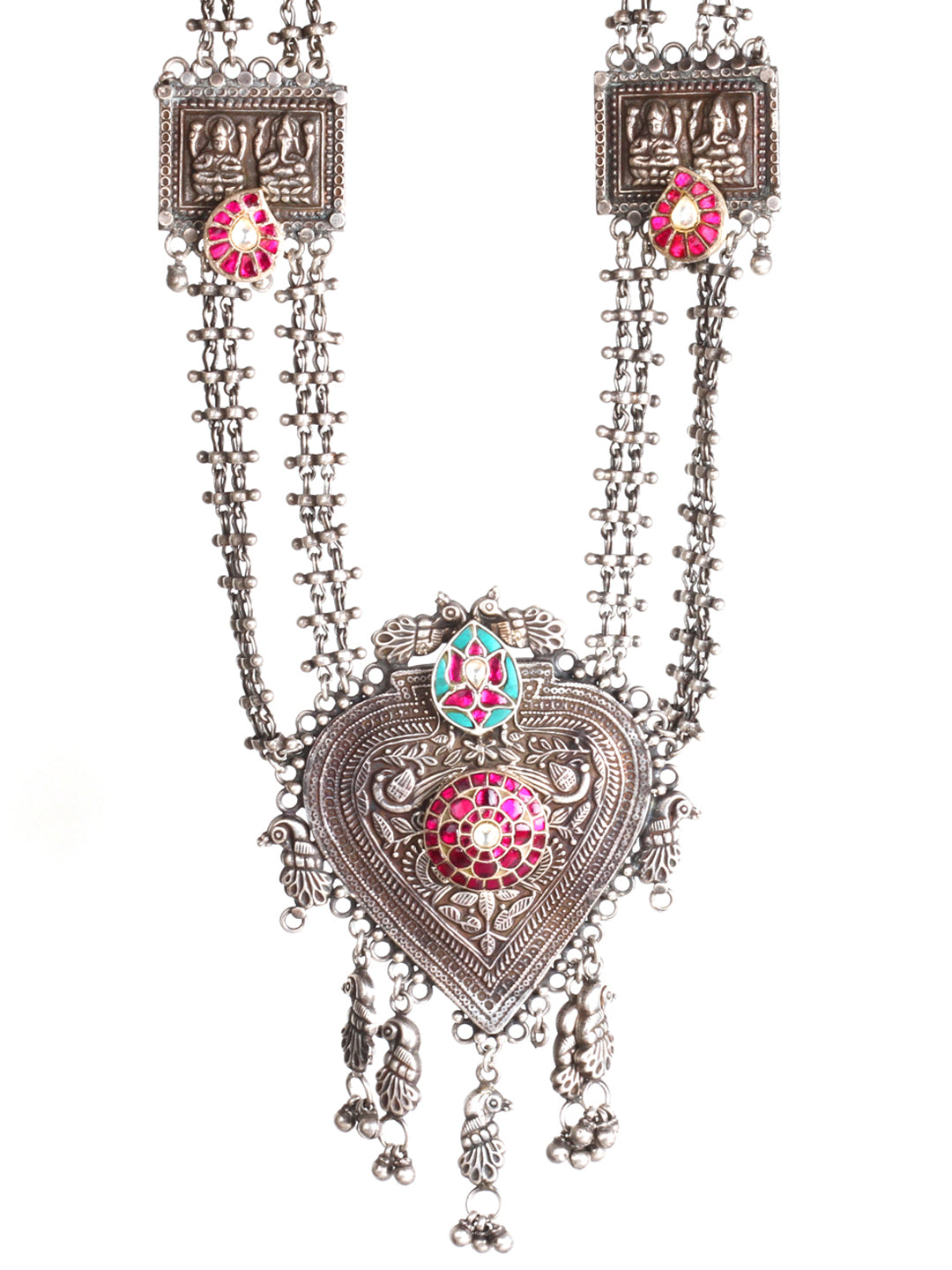 Sangeeta Boochra Silver Necklace-Necklace-Sangeeta Boochra