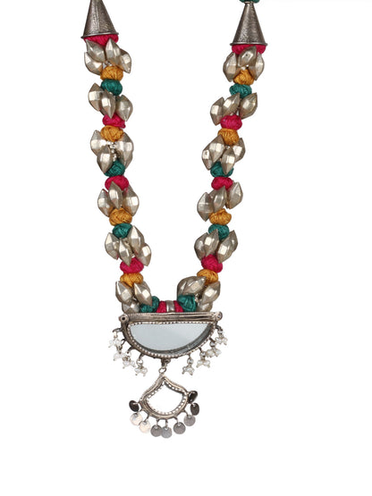 Sangeeta Boochra Silver Necklace-Necklace-Sangeeta Boochra