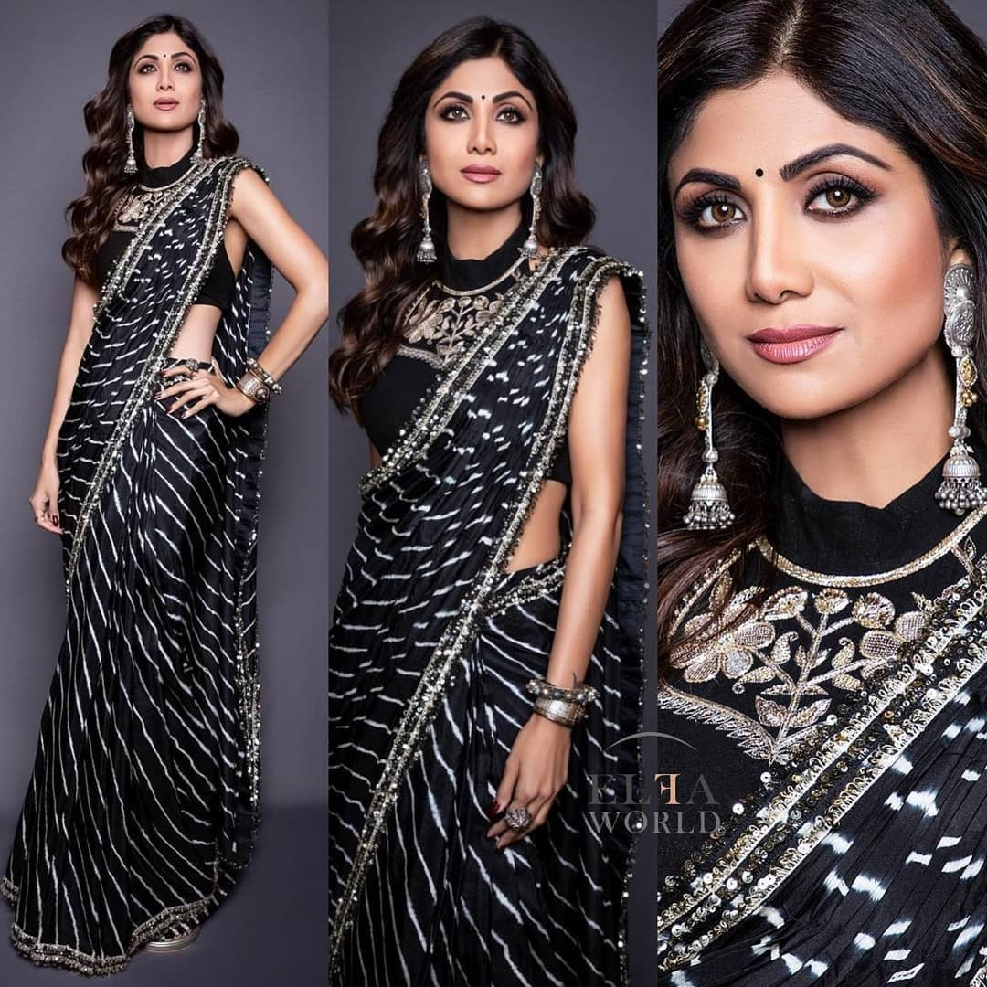 Shilpa Shetty receives Champions of Change Award 2023, goes full desi in a  green saree