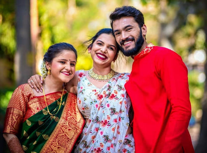 Mitali Mayekar Chandekar in Silver Handcrafted Necklace-Necklace-Sangeeta Boochra