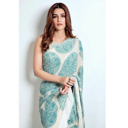 kriti sanon in Silver Handcrafted Earrings-Earrings-Sangeeta Boochra