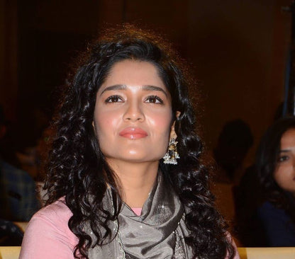 Ritika Singh in Silver Handcrafted Earrings-Earrings-Sangeeta Boochra