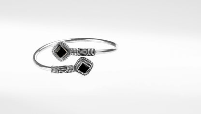 Sangeeta Boochra Silver Bangle