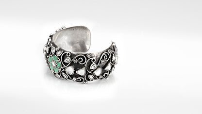 Sangeeta Boochra Silver Bangle