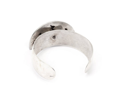 Anantaya - Silver Handcrafted Adjustable Hand Cuff-Cuffs-Sangeeta Boochra