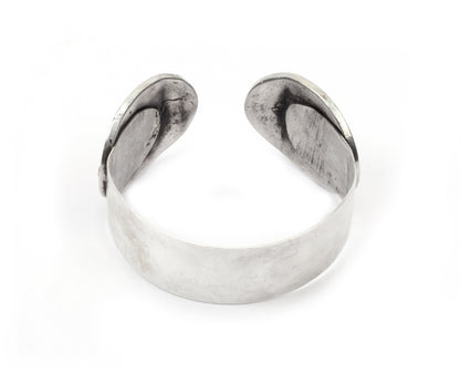 Anantaya - Silver Handcrafted Adjustable Hand Cuff-Cuffs-Sangeeta Boochra