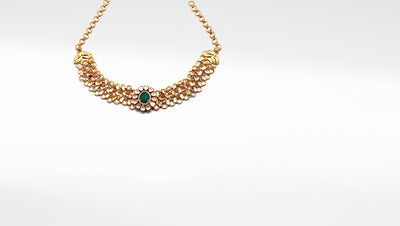 Darya Silver Moissanite Choker