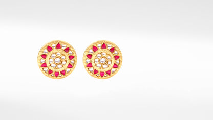 Sangeeta Boochra Gold Plated Earrings