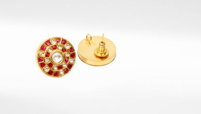 Sangeeta Boochra Gold Plated Earrings