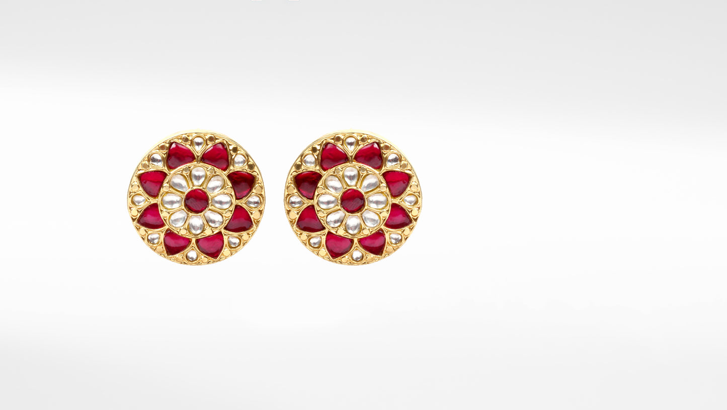 Sangeeta Boochra Gold Plated Earrings