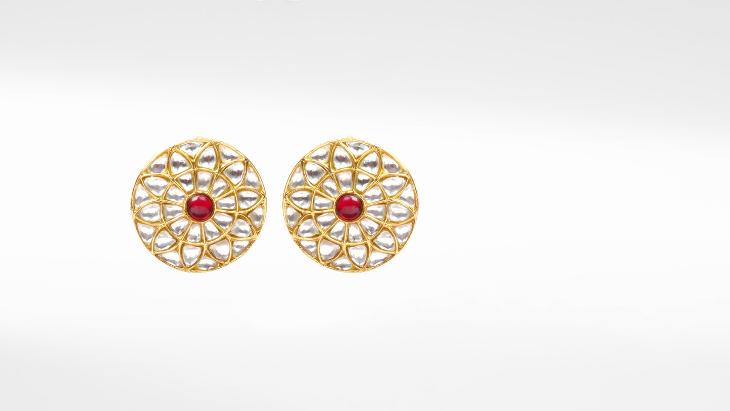 Sangeeta Boochra Gold Plated Earrings