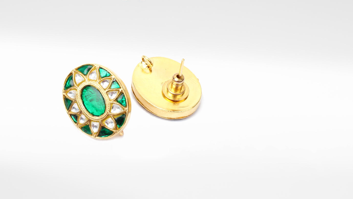 Sangeeta Boochra Gold Plated Earrings