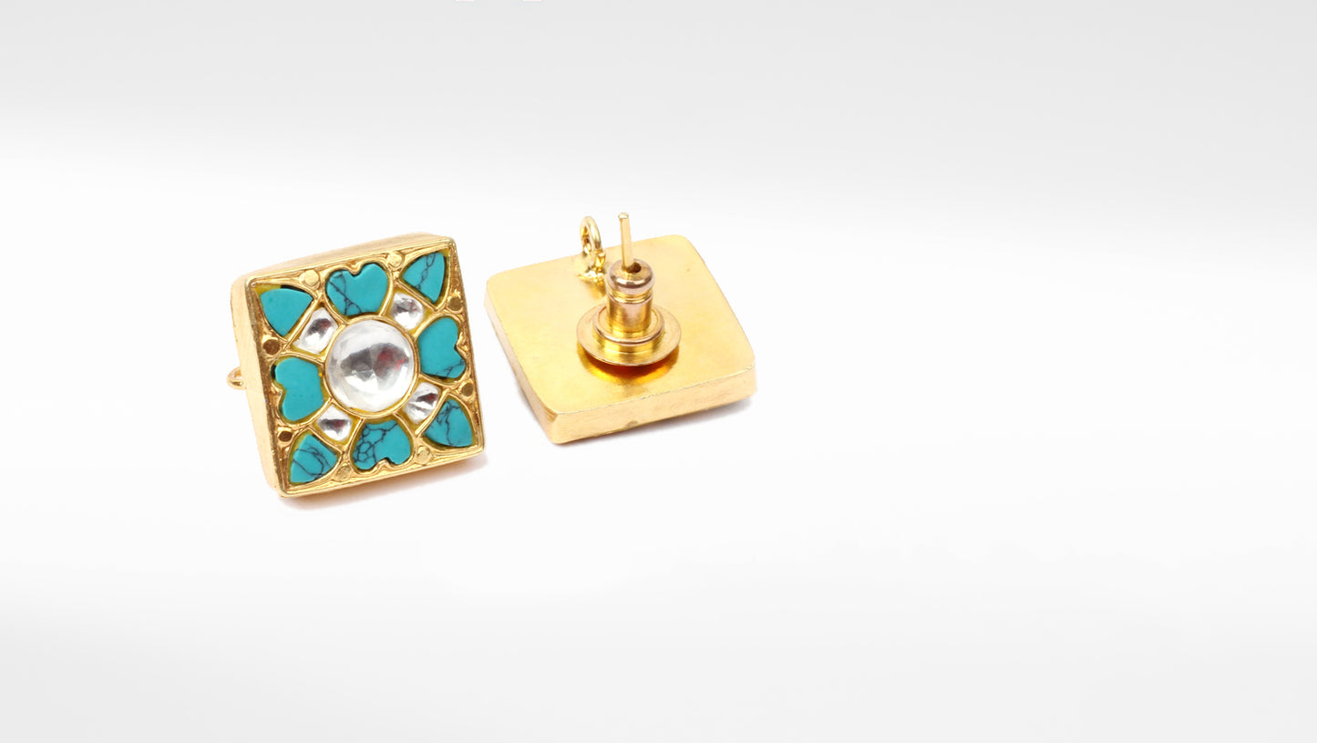 Sangeeta Boochra Gold Plated Earrings