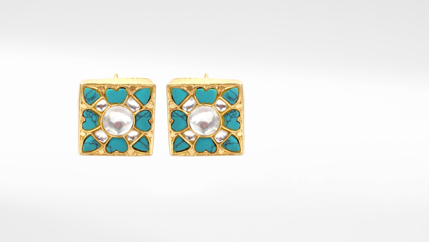 Sangeeta Boochra Gold Plated Earrings