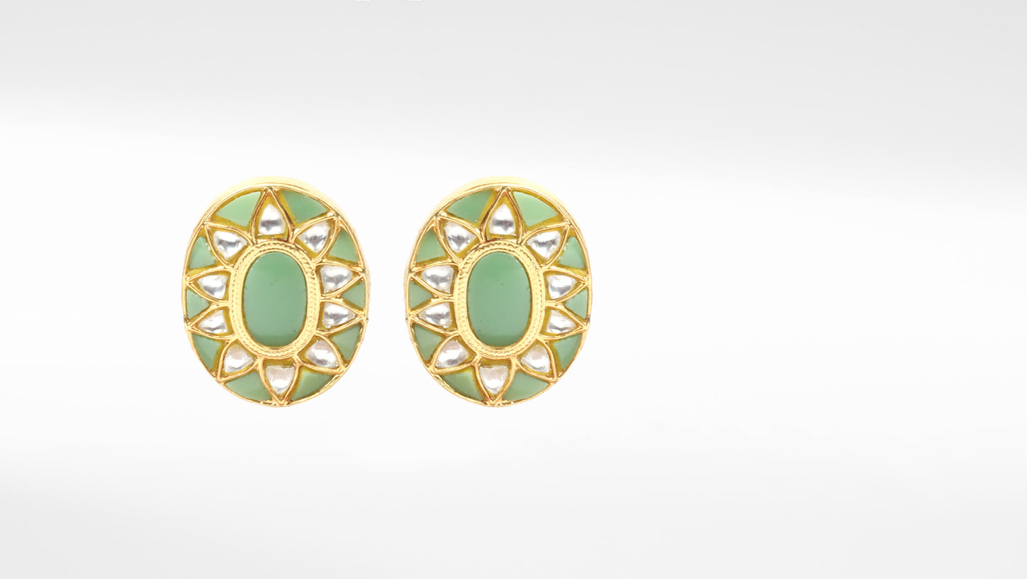 Sangeeta Boochra Gold Plated Earrings