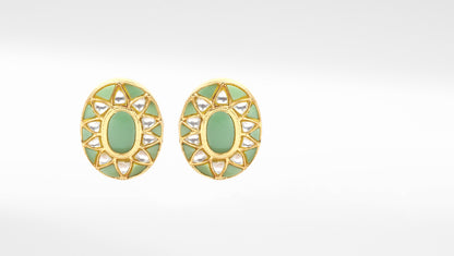 Sangeeta Boochra Gold Plated Earrings