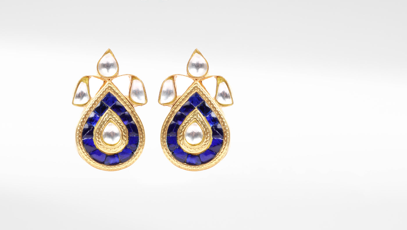Sangeeta Boochra Gold Plated Earrings