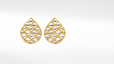 Sangeeta Boochra Gold Plated Earrings