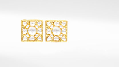 Sangeeta Boochra Gold Plated Earrings