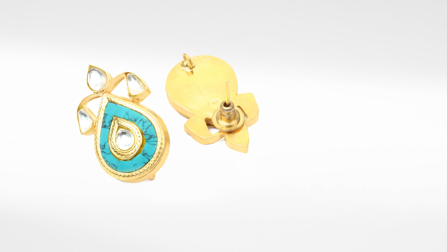 Sangeeta Boochra Gold Plated Earrings