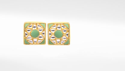 Sangeeta Boochra Gold Plated Earrings