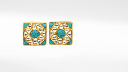 Sangeeta Boochra Gold Plated Earrings