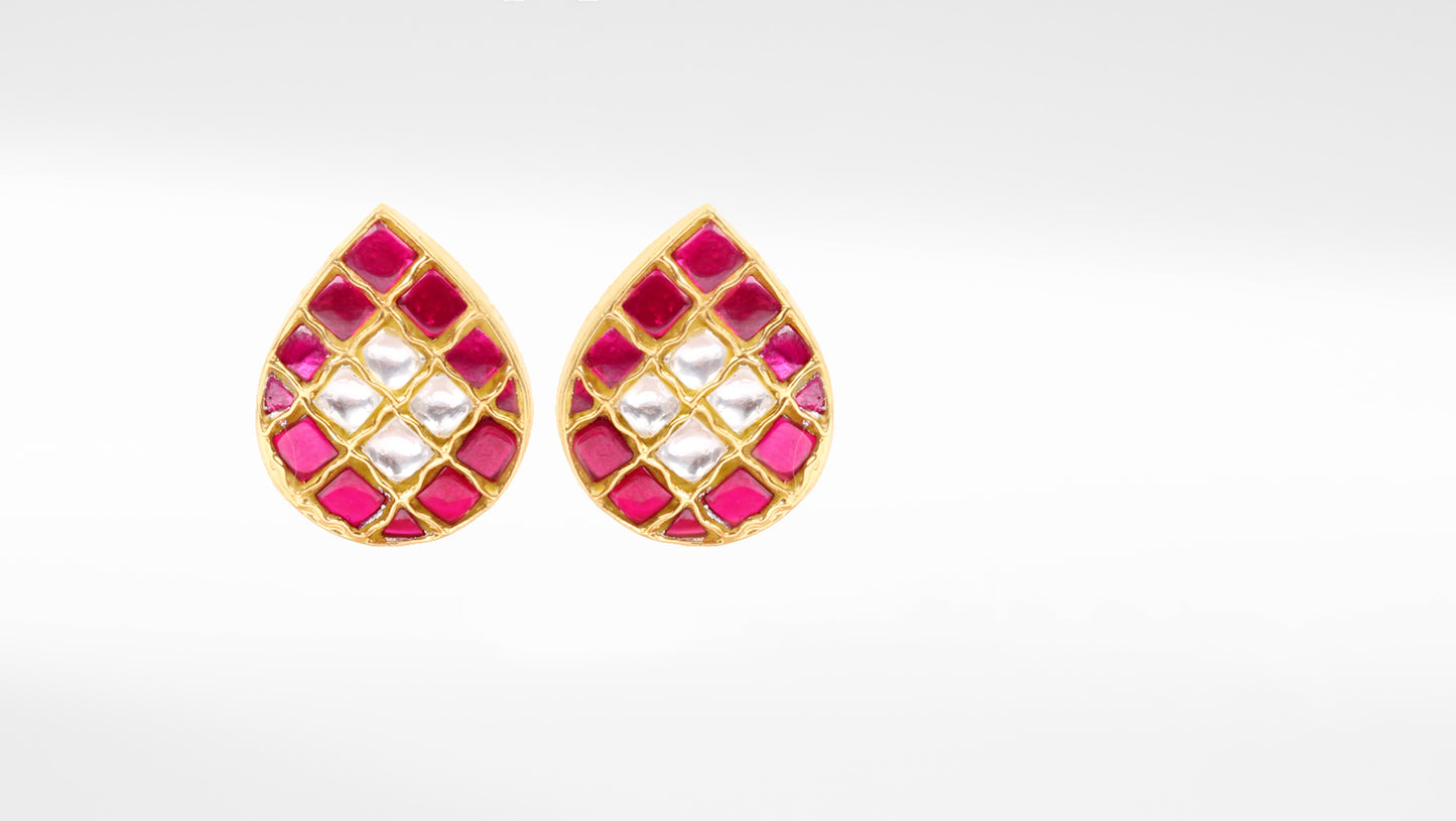 Sangeeta Boochra Gold Plated Earrings