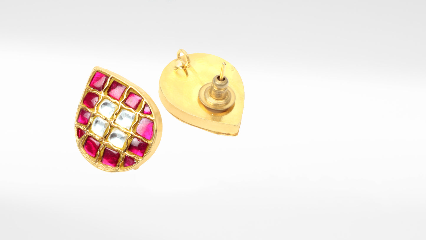 Sangeeta Boochra Gold Plated Earrings