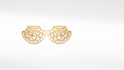 Sangeeta Boochra Gold Plated Earrings