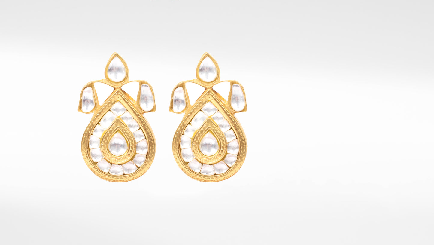 Sangeeta Boochra Gold Plated Earrings